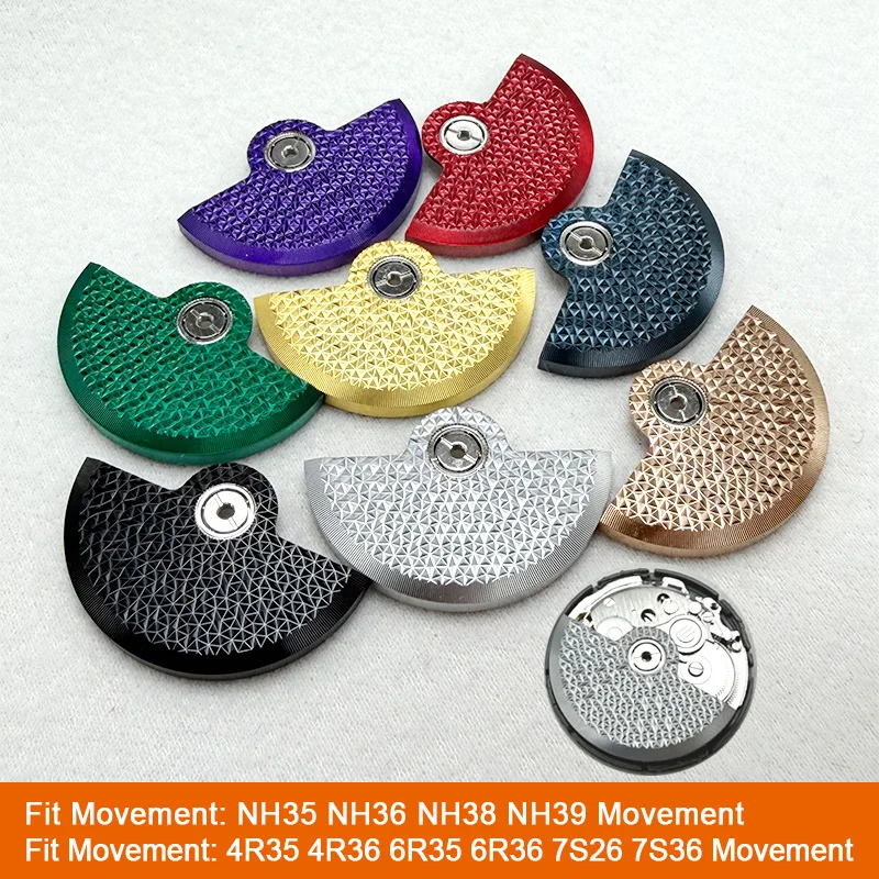 Oscillating Weight NH35 Movement Automatic Hammer Rotor Fit NH35 NH36 NH38 NH39 4R 6R 7S NE Movement Replace Parts Customizable