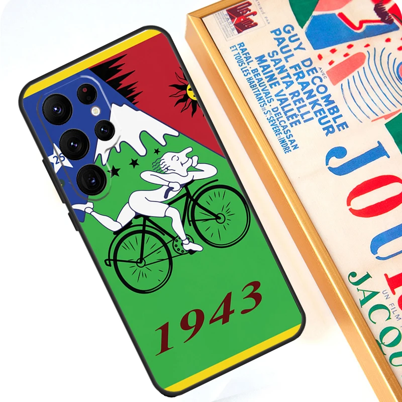 LSD Albert Hofmann Bicycle Day Case For Samsung Galaxy S24 S23 S22 Ultra Note 20 10 Plus S8 S9 S10 S20 FE S21 FE Cover