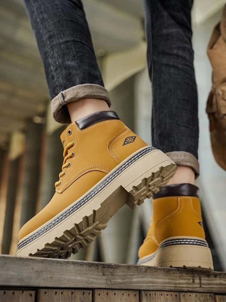 Мужские рабочие ботинки с высо – обзор и цена Waterproof Winter Boot