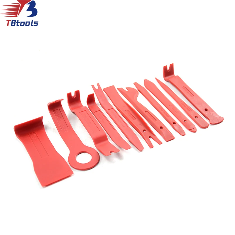 TBTOOLS Car Auto 11 PCS Strong Nylon Trim Removal Set Unlock Kit Remover Lock out Automotive Vehicle Repair Werkzeuge Sets TB097