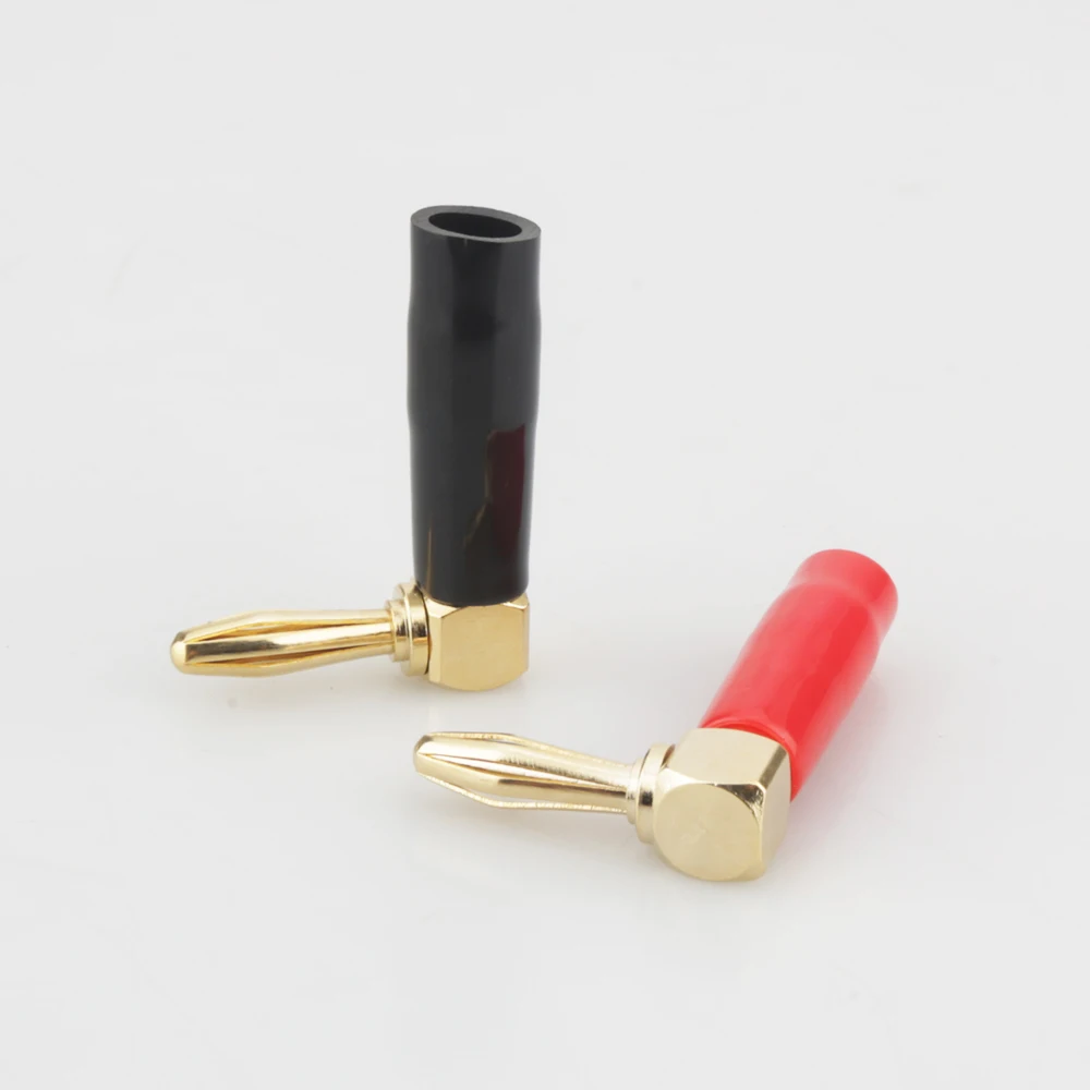 8 шт. прямоугольный 4 мм штекер типа «банан», аудиокабель для динамика, разъем типа Z BFA, Банановый штекер Hi-Fi