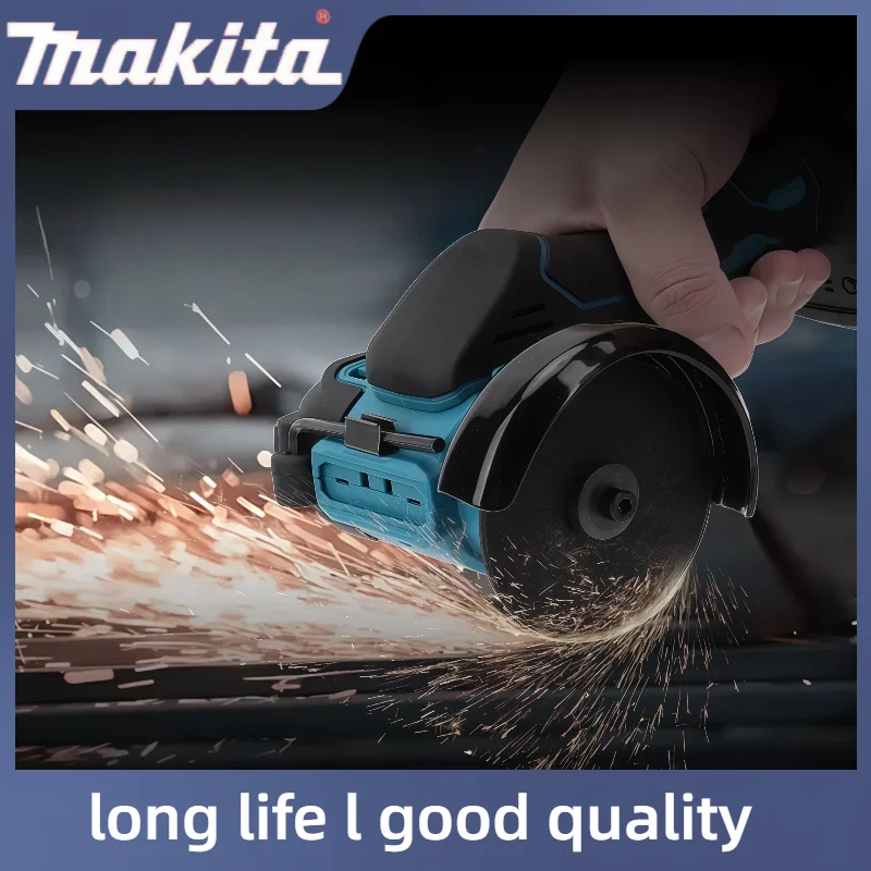 マキタ新型3インチブラシレスミニアングルグラインダー76mm電動コンパクトカットオフツール（18Vバッテリー対応）