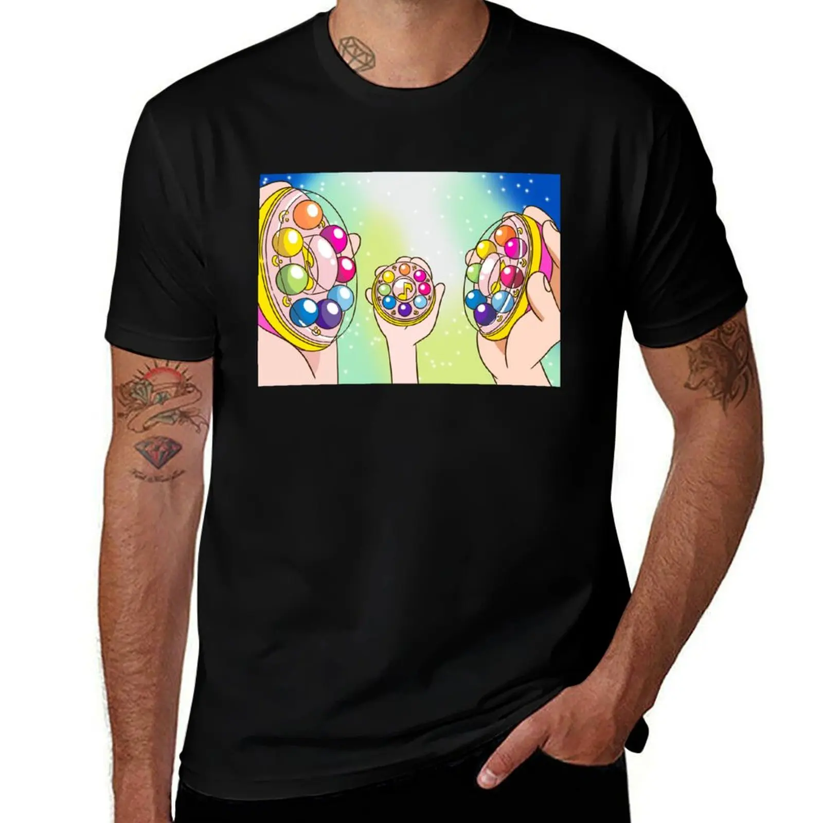Doremi transformation T-Shirt Casual Graphic Print Tee T-Shirt
