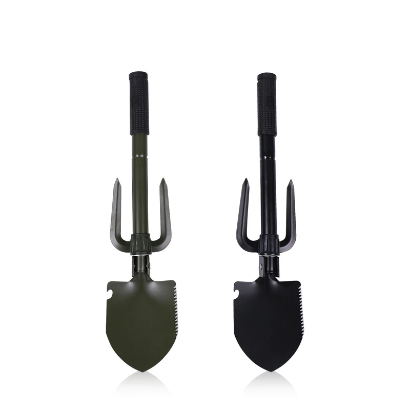 Spade Portable Reliable Versatile Multipurpose Foldable Heavy-duty Metal Detecting Shovel Collapsible Folding Spade