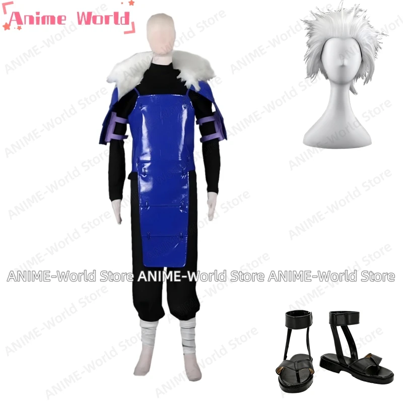 

Костюм для косплея по аниме «Наруто: Хокаге Сенджу Тобирама» (индивидуальный размер), парик, обувь, для Хэллоуина и Рождества