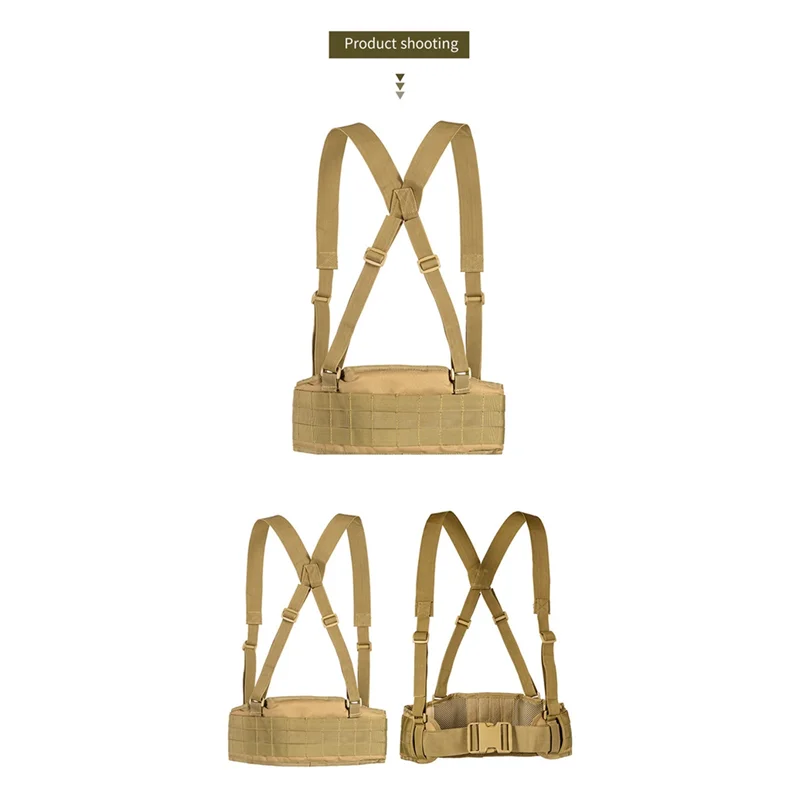 B06C-Outdoor Sports Gear Colete de combate Acessório Magazine Bag Carrier Tactical Camuflagem Chest Rig