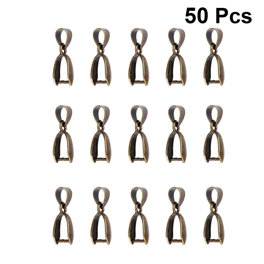 

50 Pcs Melon Seed Buckle Bead Connectors Metal Pinch Clasp Jewelry Making Accessories Necklace Bracelet Pendant Clasp DIY