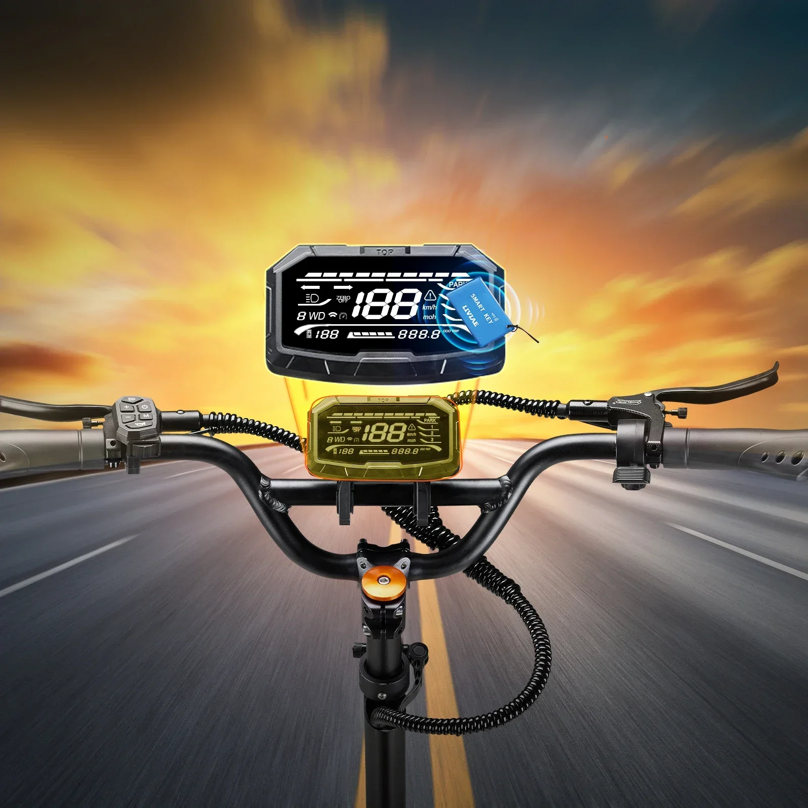 Cheevalry S11 PRO 2*3000 واط سكوتر كهربائي قوي 60 فولت 43AH بطارية الكبار سكوتر كهربائي على الطرق الوعرة سكوتر كهربائي