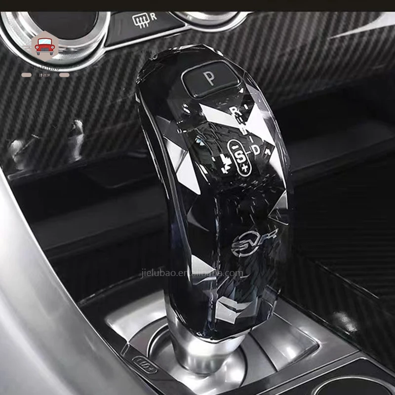 

High Quality Auto Spare Parts Replacement Crystal Gear Lever Stick Knob Crystal Shift Lever for Land Rover