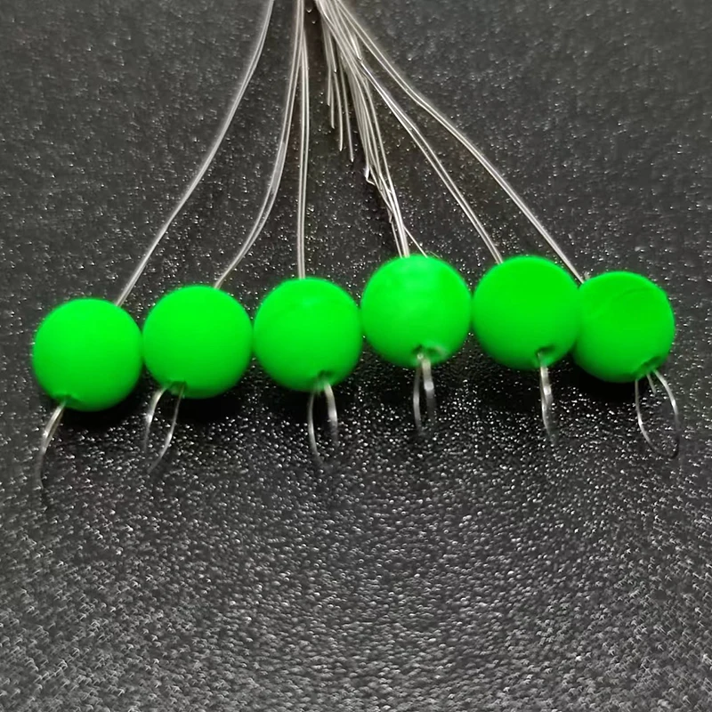 

50 packs/lot Carp Fishing Seven Star Float Green 00# 0# 1# 2# 3# 4# 5# Ball Shape Fishing Tackle Accessories 5mm-15mm 00083