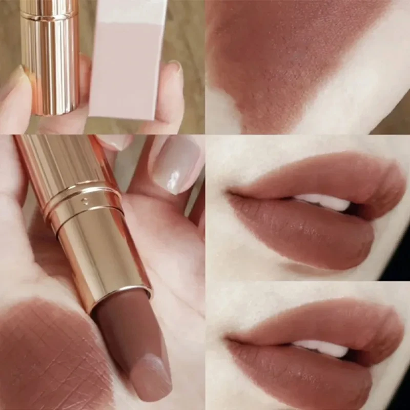 Lip Gloss Long Lasting With Natural Shine Moisturizing Non-stick Perfect Sexy Fulness Lip Haze Lipstick Hot Selling Women Makeup