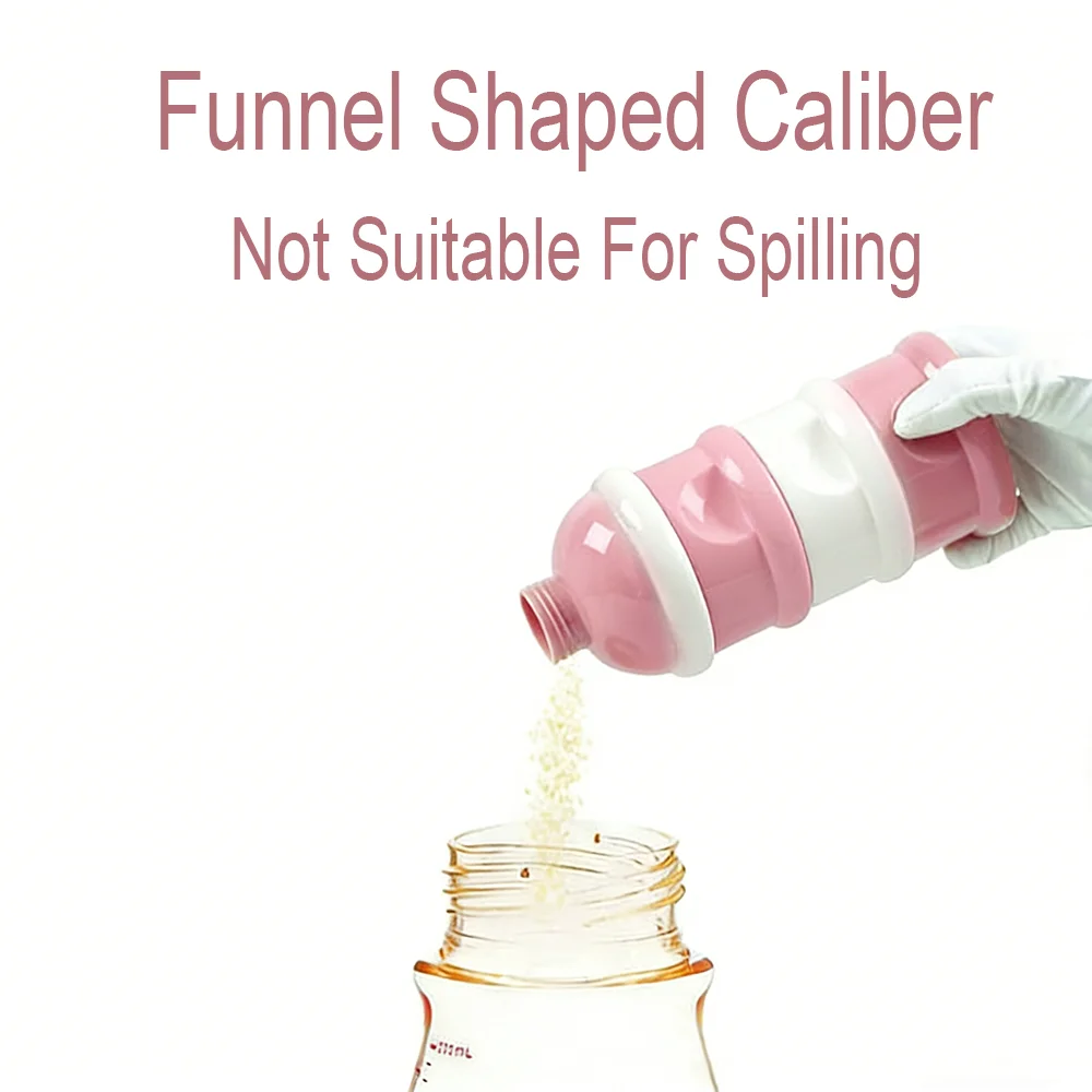 

Контейнер для детского сухого молока премиум-класса, портативный отдельный ящик для хранения для путешествий и пищевых добавок для детского питания