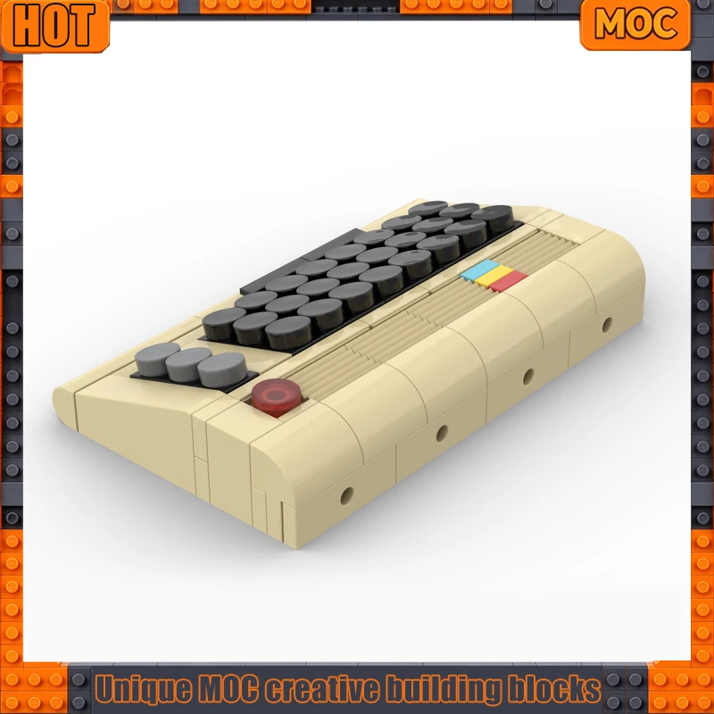 94PCS MOC Retro Computer Keyboard Model Building Blocks Set Vintage Desktop DIY Assembly Educational Toy Collection Decor Gift