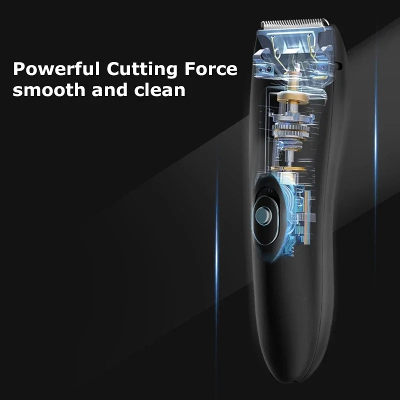 Timmer da uomo per aree intime Rasoio per capelli a sfera Body Groomer Epilatore maschile Luogo sessuale Parte sensibile Tagliacapelli elettrico per taglio viso