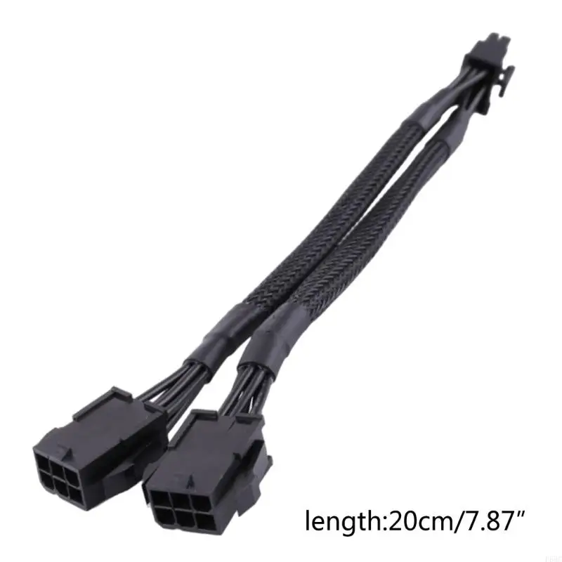F68C 18AWG от 6 до 8-контактного кабеля Добавить еще два порта PCI-Express с 2 6-контактными до 8-контактными