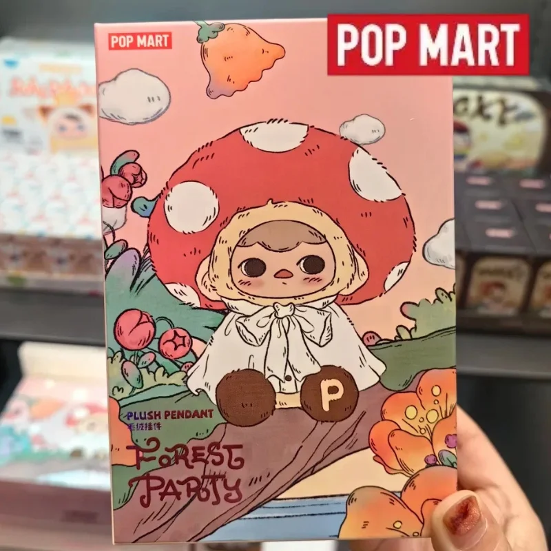 

New Genuine POPMART Pucky Spirit Forest Party Series Blind Box Cute Anime Figure Doll Pendants Girl Ornament Toys Birthday Gifts