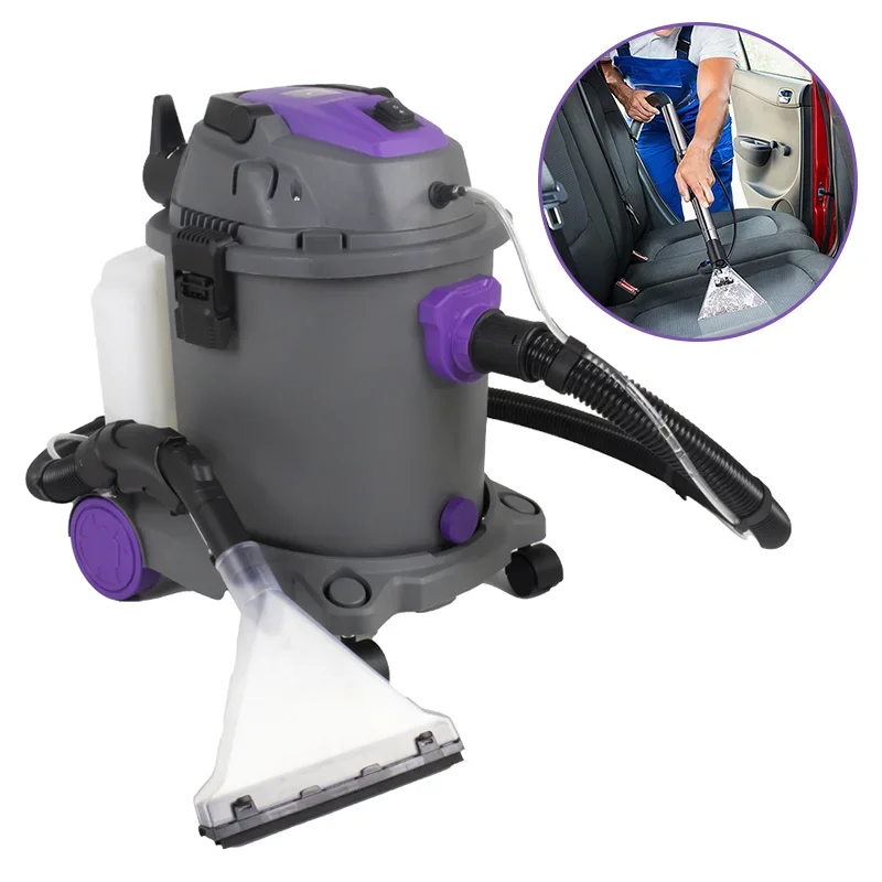 1400W 220V Multi-Functional Vacuum Cleaner Shampoo Home Carpet Use Vacuum Cleaner Car Wash Wet Dry Vacuum Extractor Cleaner