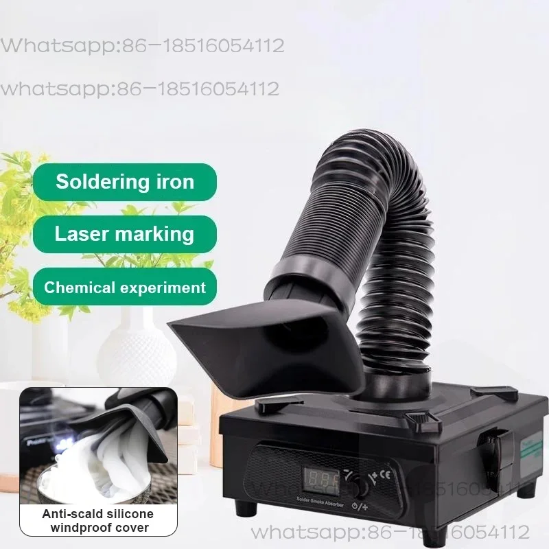Solder smoke purifier welding exhaust fan desktop dust collector SS-596G
