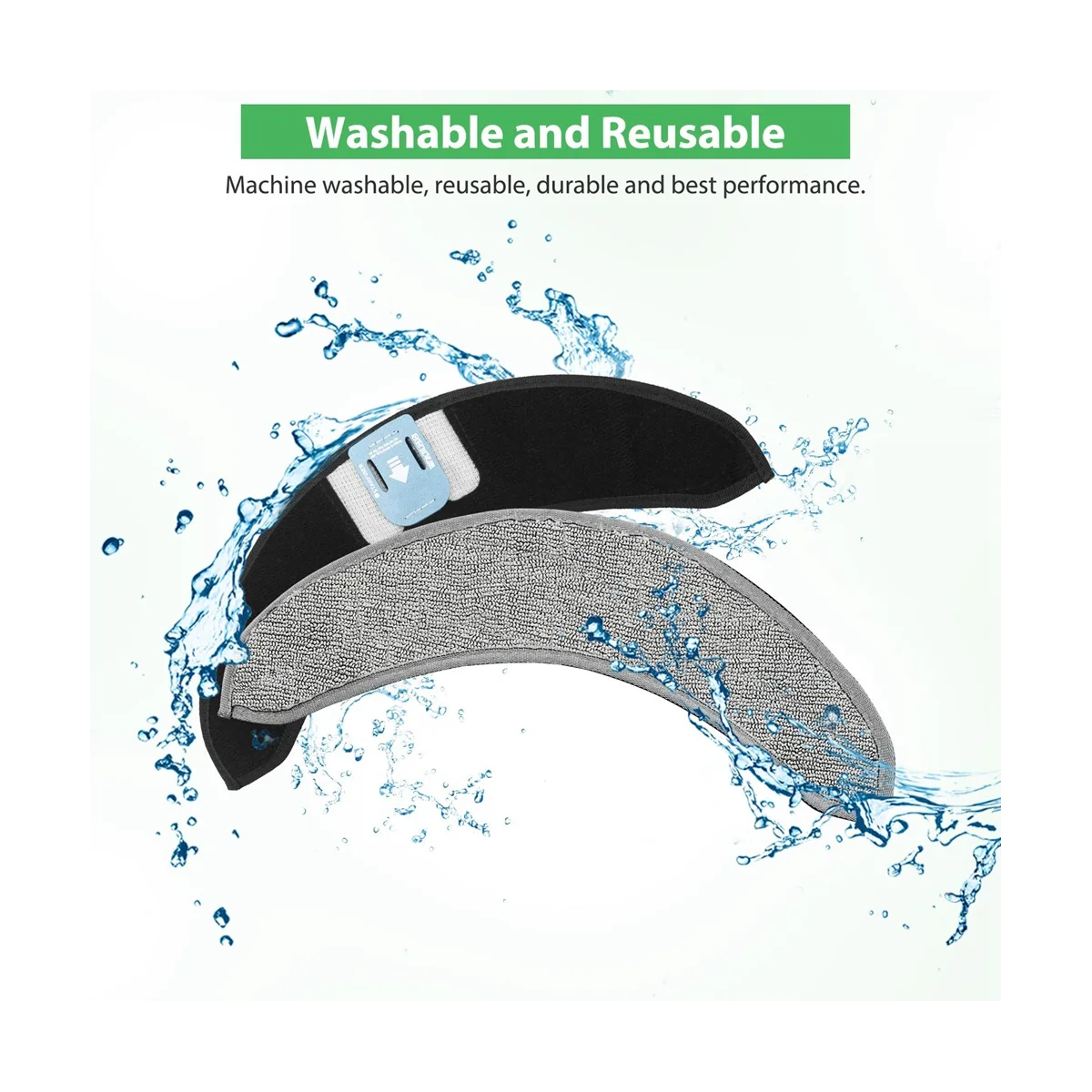 Replacement Mopping Pads for Combo J7+ Robot Vacuum,Microfiber Mop Pad Accessories Set