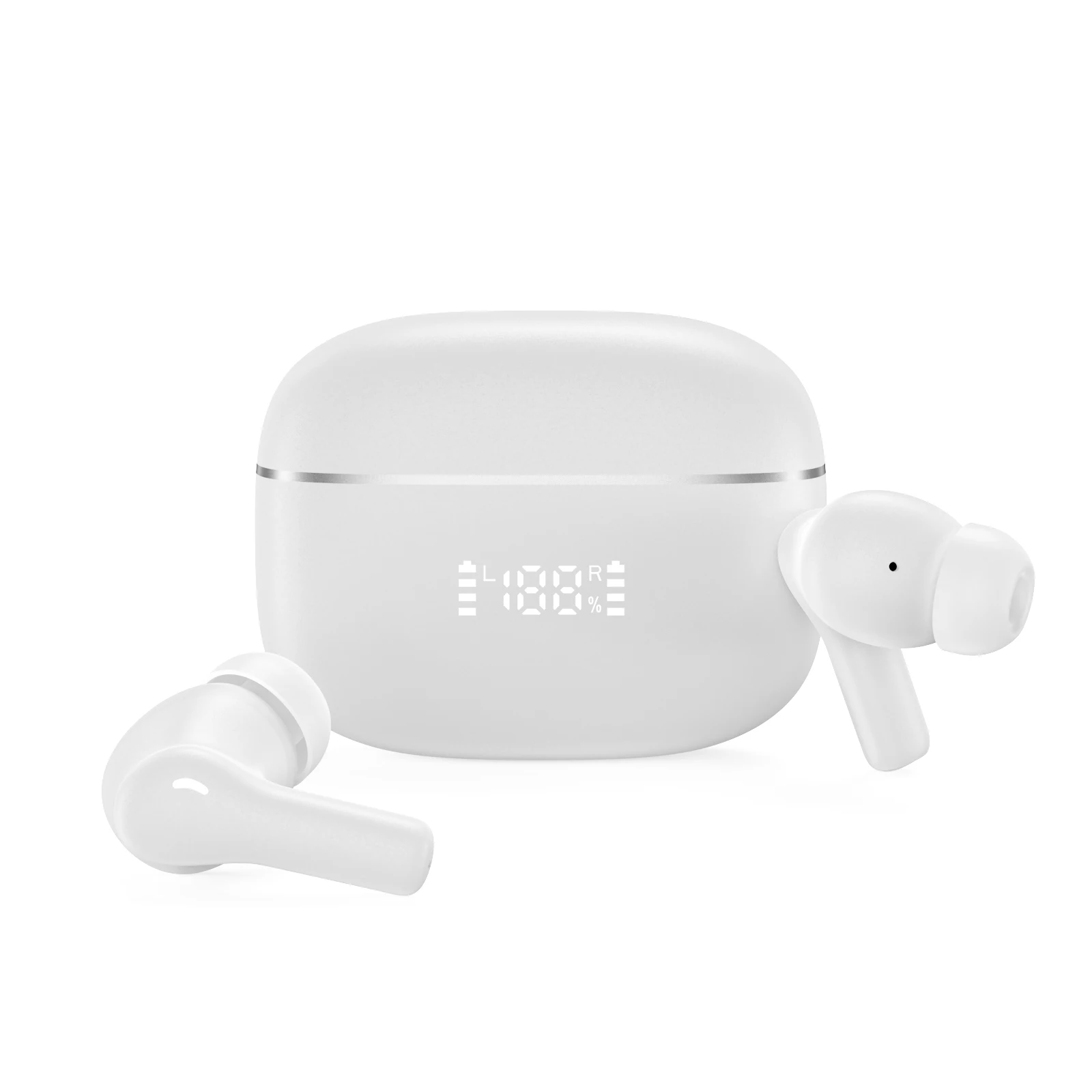 

Active Noise Cancelling Wireless Headphones with Immersive Sound Ultra-Low Latency Effortless Wireless Charging for Gym running