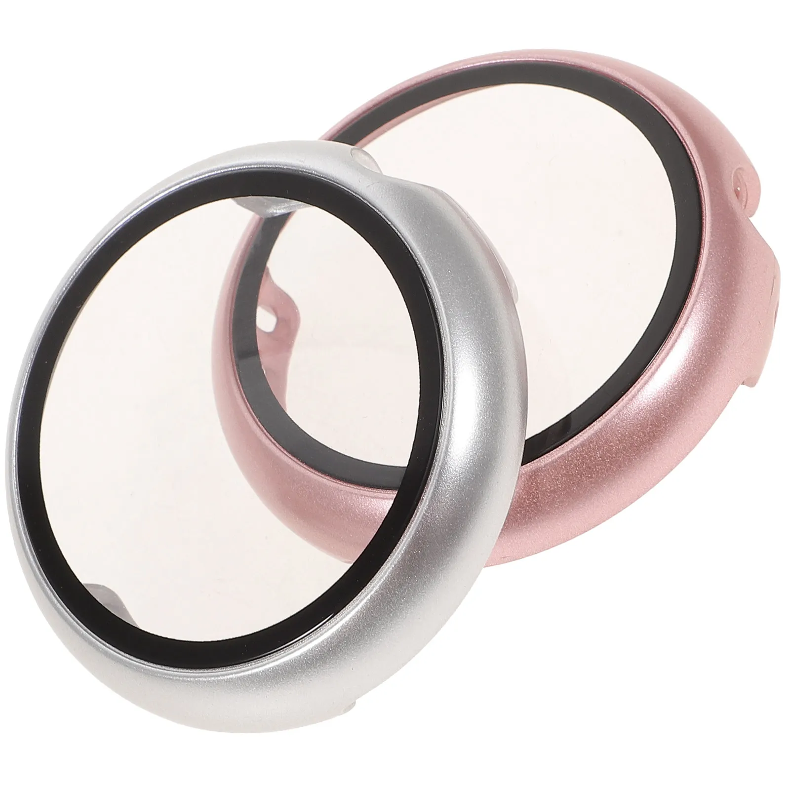 

2 шт. защитные чехлы из закаленного стекла для часов, устойчивые к царапинам и ударам, для полной защиты корпуса часов