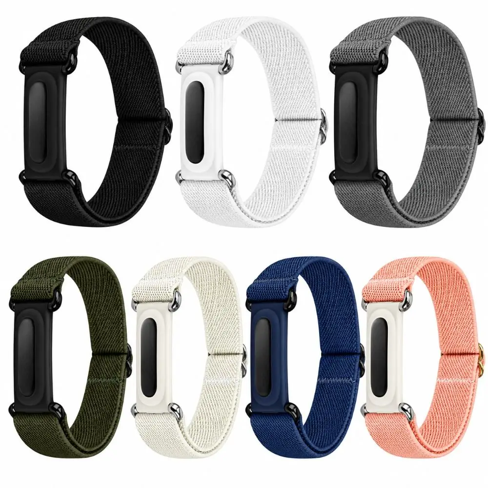 Elastic Nylon Strap Soft Breathable Replacement Sport Band Comfortable Adjustable Watch Straps for Google Fitbit Air