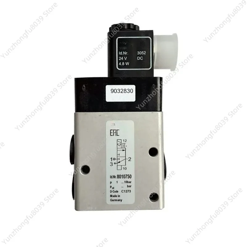Two Position Three Way Solenoid Valve 8010750 8020750 Pneumatic Air Control Valve For Industrial Automation System