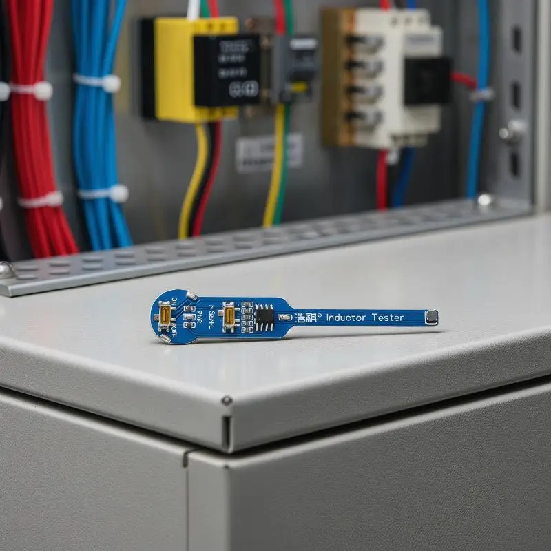Inductor Tester Electromagnetic Induction Pen For Capacitor And Coil Testing With LED Indicator For Phone Repair