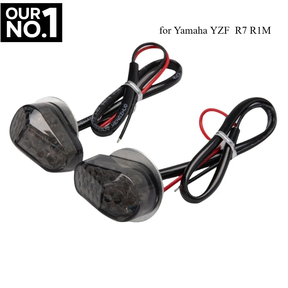 

Motorcycle Turn Signal Indicator LED Light with Resistor Converter for Yamaha YZF R1 R6 R7 R1M