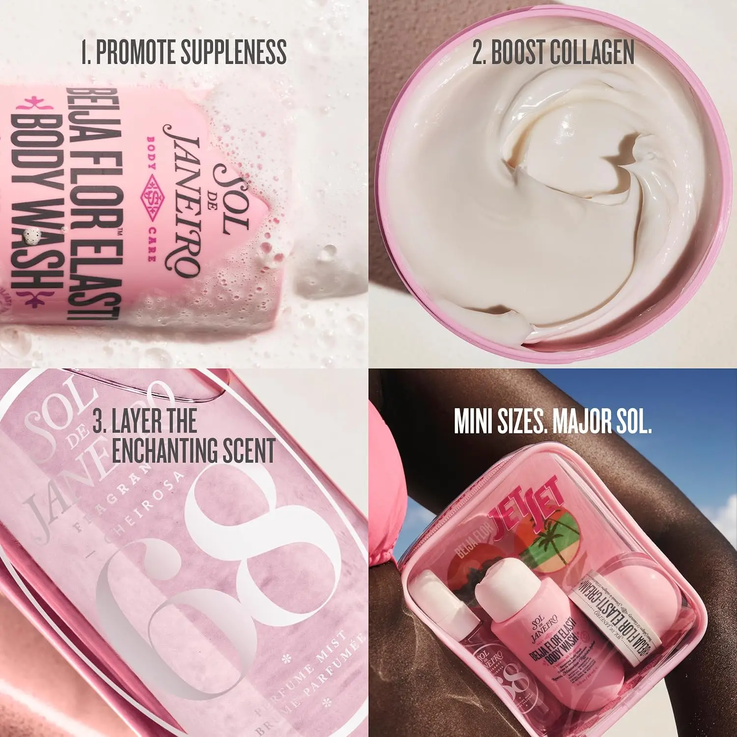 SOL DE JANEIRO Jet-Set |   Reise-Duschset