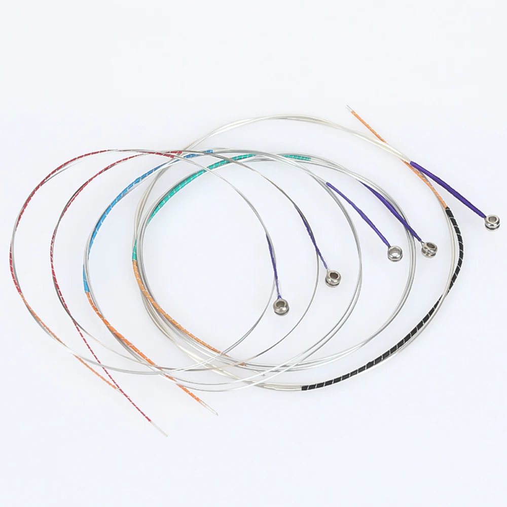 Alice A707 Violin Strings 4/4 Full Size Steel Core Alloy Wound Full Set Plus Extra E String High Quality Accessories
