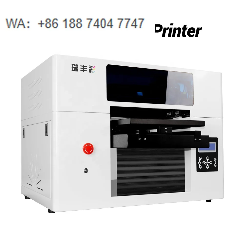 DDP Direct Shipping for Refinecolor A3 UV Inkjet Printer India XP600 Print Head for Flatbed UV Wood Phone Cases Acrylic Cards