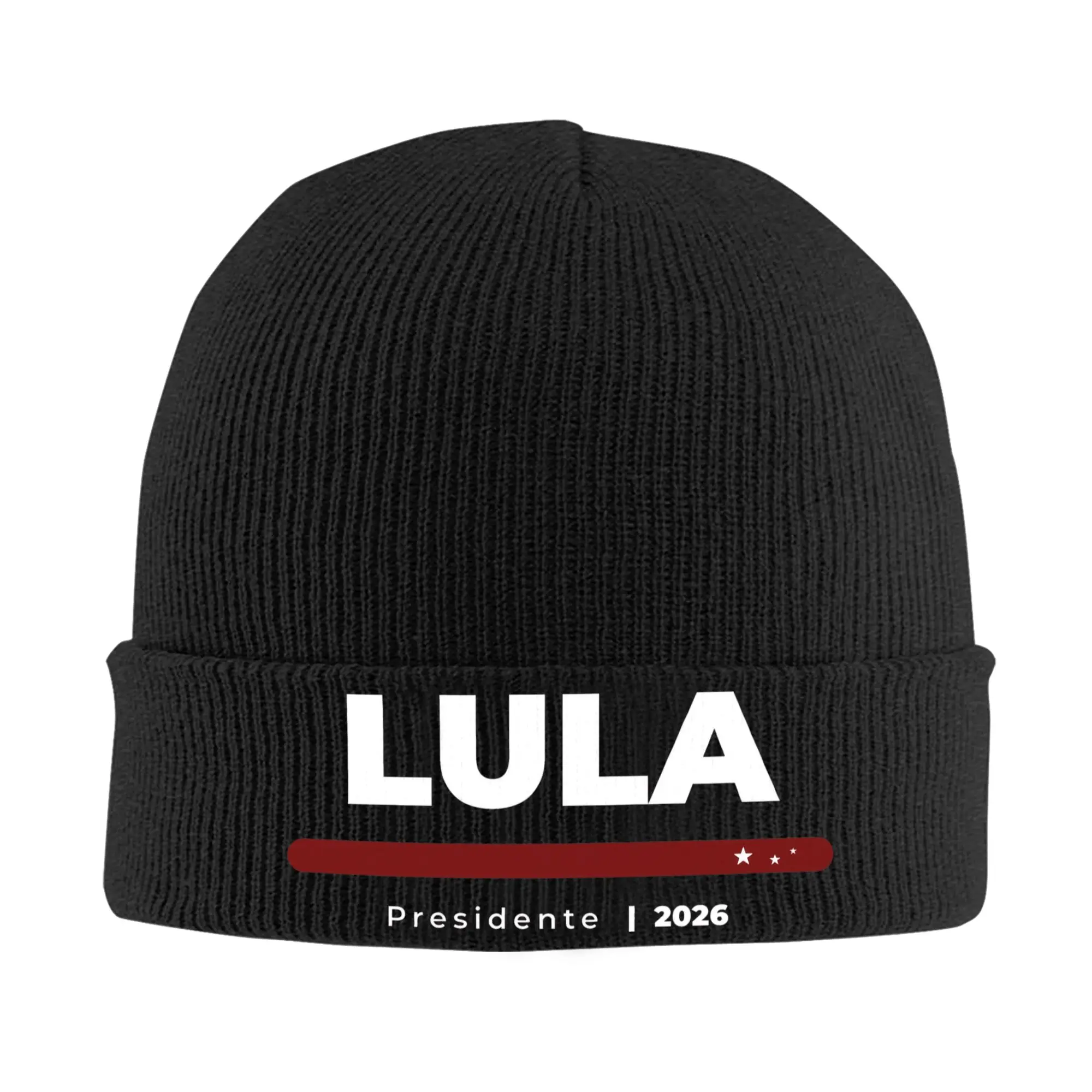 Lula President 2026 Brazil Political Hats Autumn Winter Skullies Beanies Fashion  Caps Men Women Acrylic Skullcap