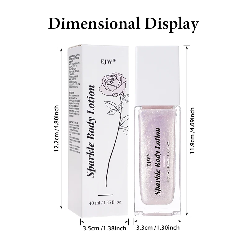 Błyszczący olejek do ciała na festiwal - Błyszczyk w płynie w kolorze różowego złota, długotrwały, błyszczący krem nawilżający, naturalny rozświetlacz do twarzy i ciała