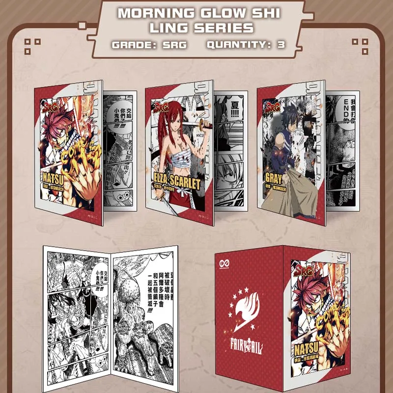 2024 Newest Fairy Tail Collection Card Lucy Heartphilia Dragneel ACG TCG Japanese Anime Booster Box Doujin Toys And Hobbies Gift