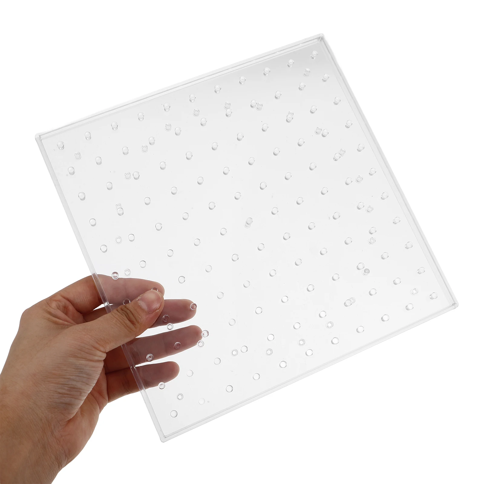 1 ensemble de géoplanche éducative double face pour enfants, développement des compétences mathématiques, création de motifs, exploration des formes, puzzle