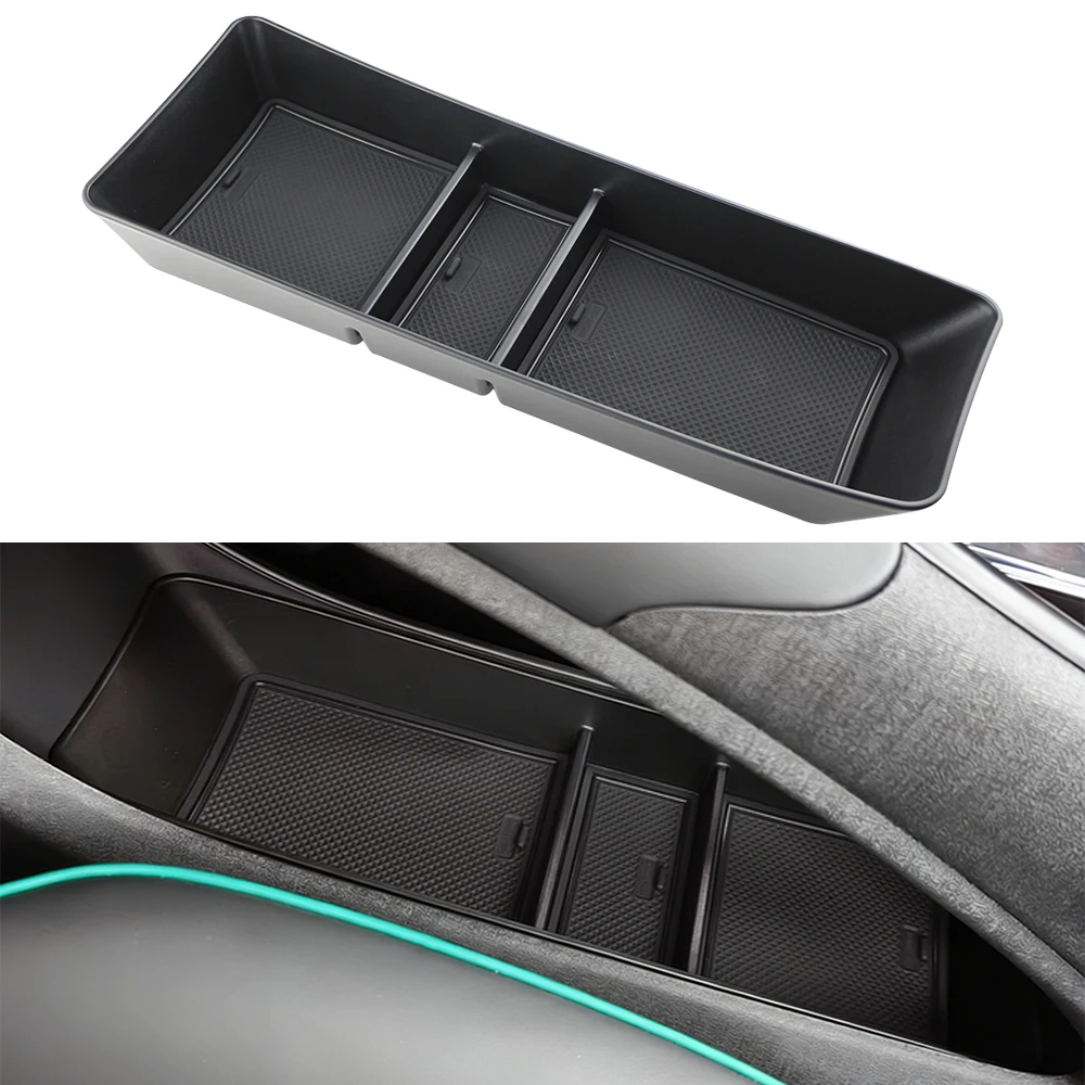 Center Console Lower Layer Storage Box Tray for BYD Dolphin 2022 - 2025 Interior Organizer Container Car Interior Tidying Acc