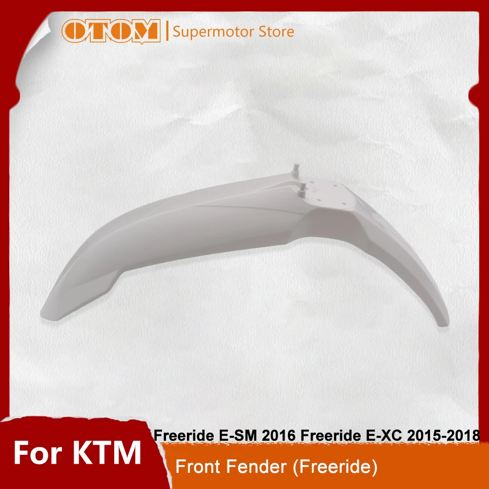 2015-2018 For KTM Motorcycle Front Fender Body Fairing Mudguard Cover Mud Guard Protector Freeride E-SM E-XC Pit Dirt Bike Parts