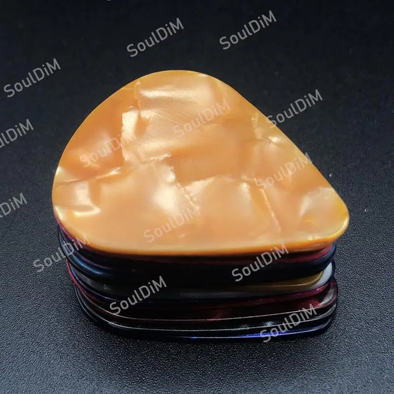 1000Pcs Cellouid Acoustic Electric Bass Gutiar pick plectrum guitarra musical instrument 0.46mm/0.71mm/0.96mm Guitar pick