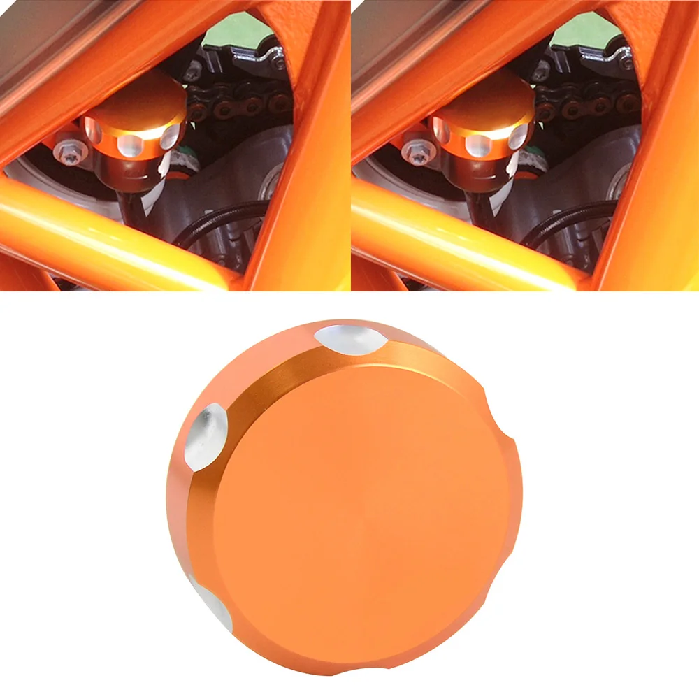 

For KTM 690 Enduro R SMC R 2012-2023 1290 Super Duke R GT Adventure R S T 2015-2023 Rear Brake Master Cylinder Reservoir Cover