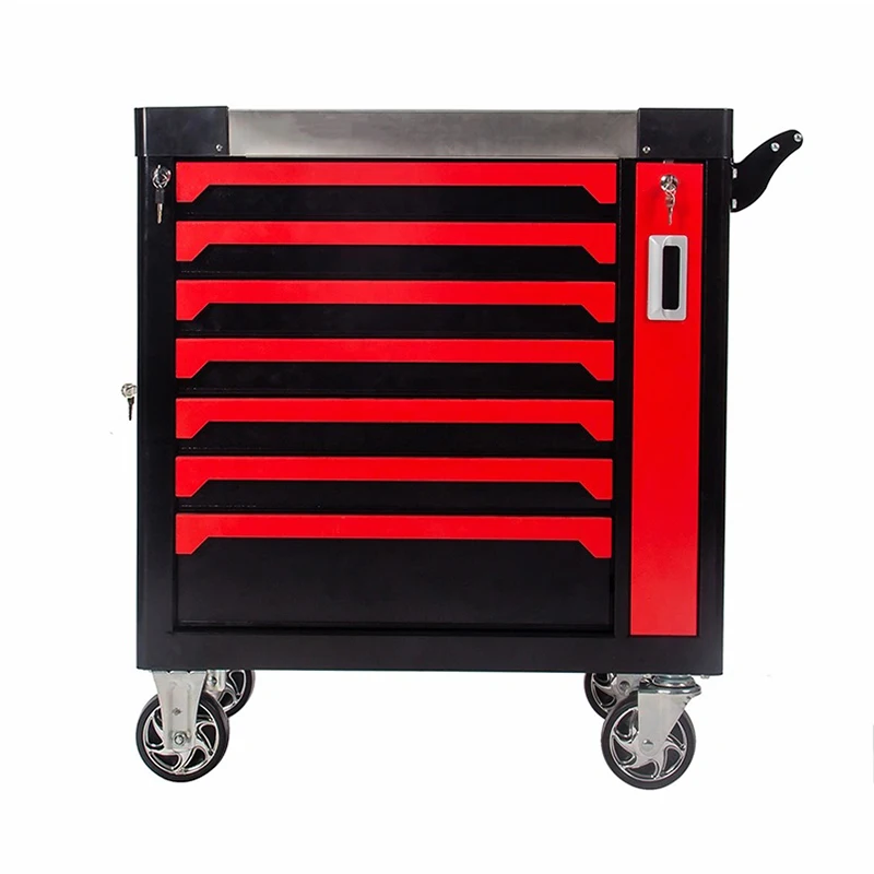 

Auto Repair Tool Cart Heavy-duty Tool Parts Trolley, Drawer Style Multifunctional Mobile Toolbox, Maintenance Tool Cabinet
