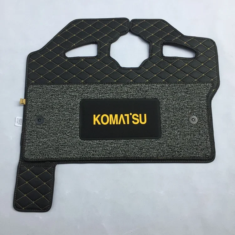 floor mats excavator KOMATSU PC200 210 300 360-7 New and old style foot pad floor glue carpet.