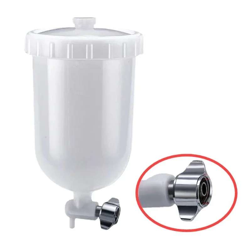 Topspray Plastic/Metal Paint Cup Paint Tank 400ml for W101 W77 W71 hvlp handle manual spray gun W101 W77 W71