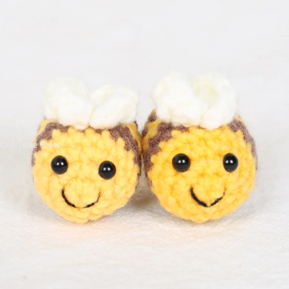 سلسلة مفاتيح منسوجة للنحل ، قلادة حلقة مفاتيح للنحل الصغير ، حداثة ، حامل مفاتيح ، هدايا مجوهرات للحفلات