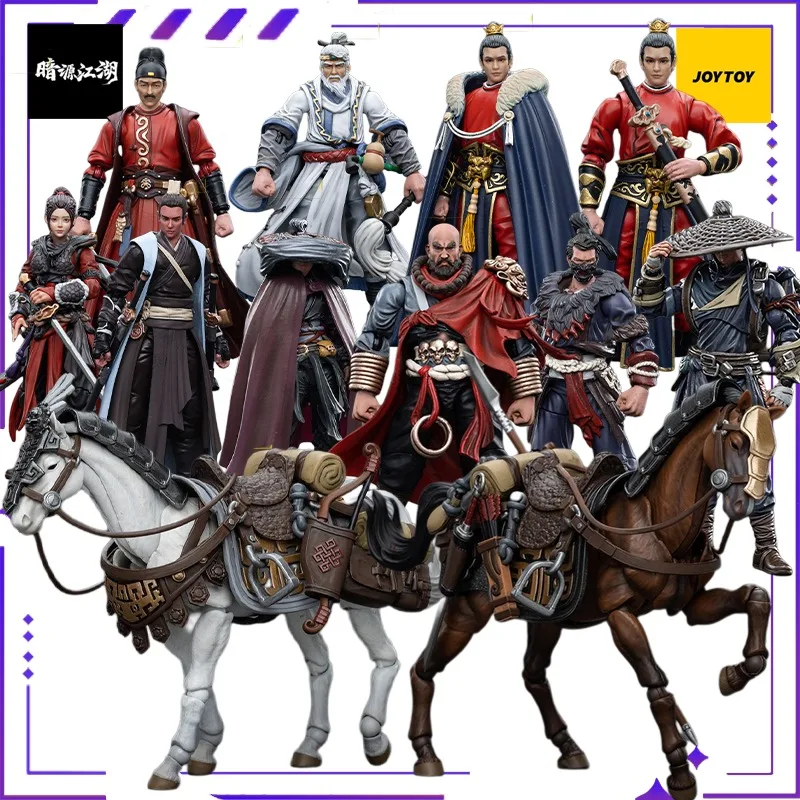 

JOYTOY Dark Source Original Dark Source Jianghu Too Common Teaching - Готовый продукт He Xushan Мобильная кукла Модель Игрушка Подарочное место