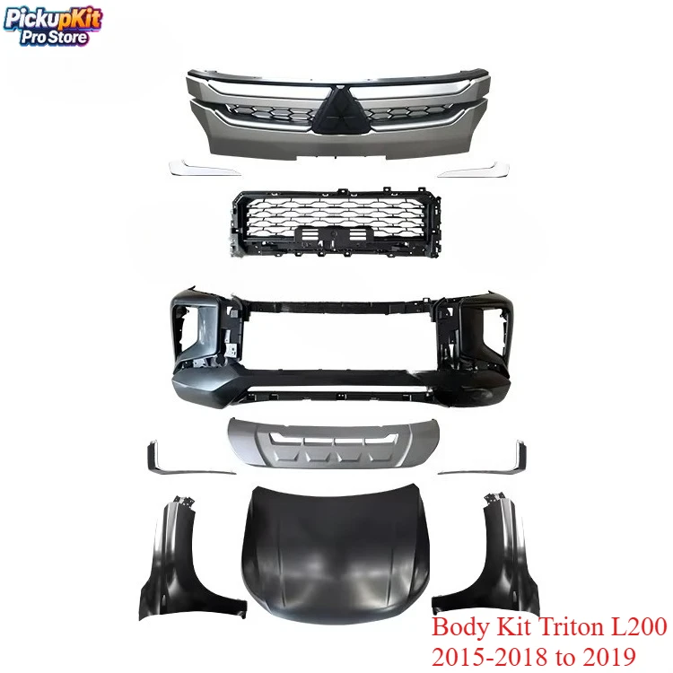 

High Quality 4x4 Body Kit Triton L200 2015-2018 to 2019 Complete Set