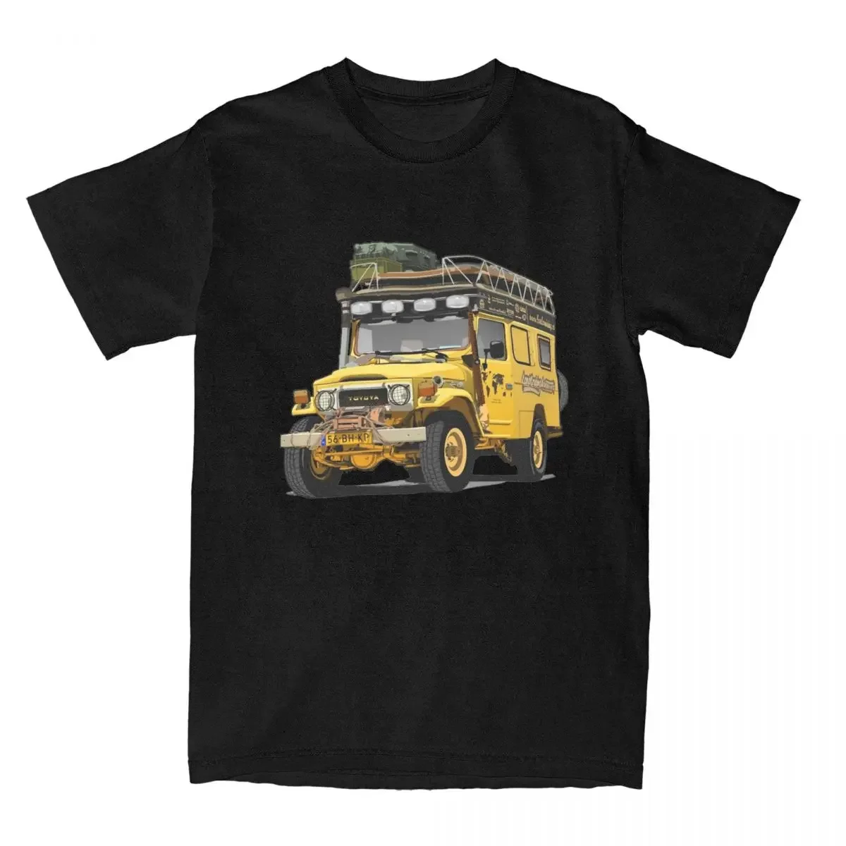 Men Cotton Fashion LandCruiser Fj80 Tee Shirt Short Sleeve Clothes Summer Overland Travel 80 Land Cruiser T Shirt Accessories