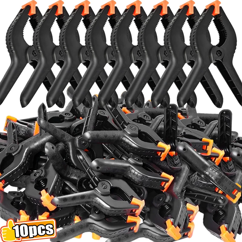 

Регулируемые пластиковые пружинные зажимы, нескользящие зажимы для деревообработки, ремесленный фон для фотосъемки, фиксированные зажимы для фотосъемки, прищепка для стирки одежды