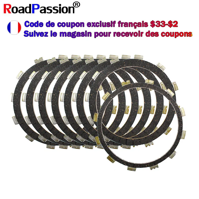 Kit de plaques de disque de Friction d'embrayage, accessoires de moto pour YAMAHA VMX1200 v-max/VMAX 1200 XVZ1300 Royal Star 2003 – 2013 8 pièces