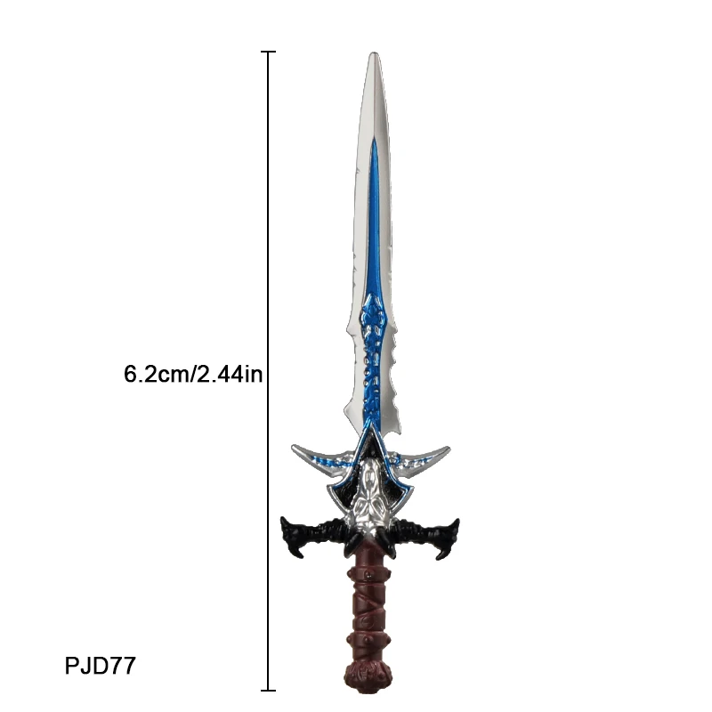 PJD76 PJD77 PJD78 PJD79 Średniowieczni Wojownicy Akcesoria Modele Łuk Siekiera Miecz Klocki Konstrukcyjne Kreatywne Dekoracje Zabawki dla Dzieci Prezenty